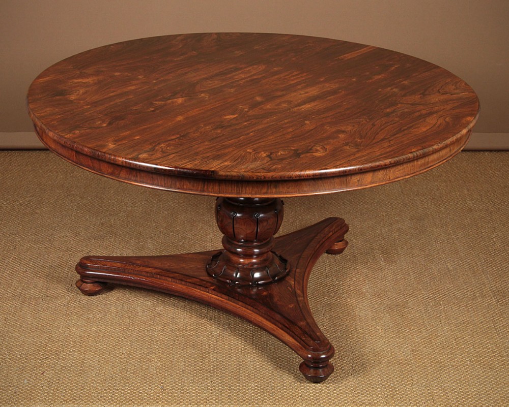 Large Regency Rosewood Breakfast Table c.1830.