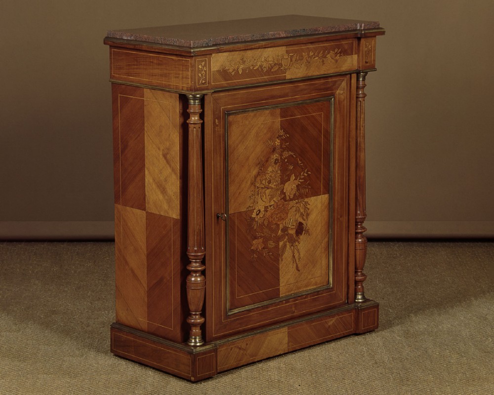 Marquetry Inlaid Side Cabinet c.1930