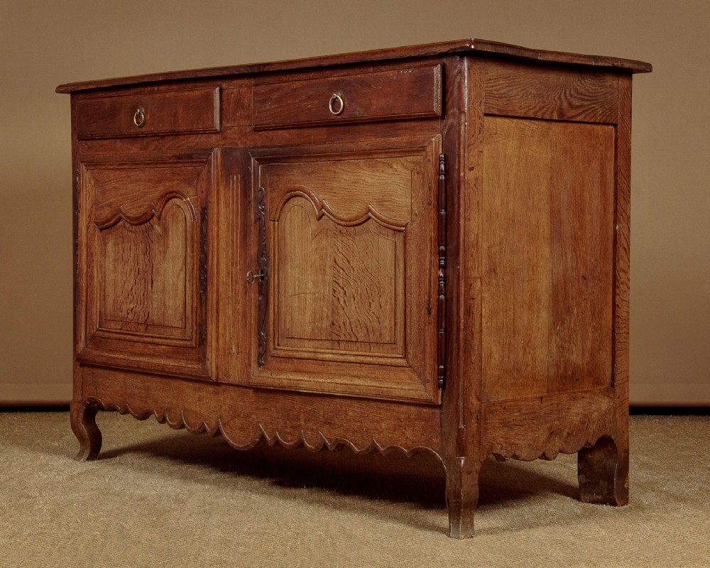 Small 18th.c. French Oak Dresser Base c.1780