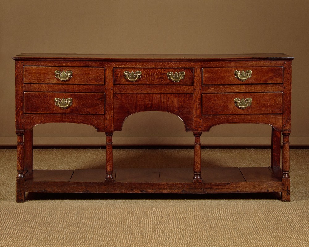 Welsh Potboard Dresser Base c.1810
