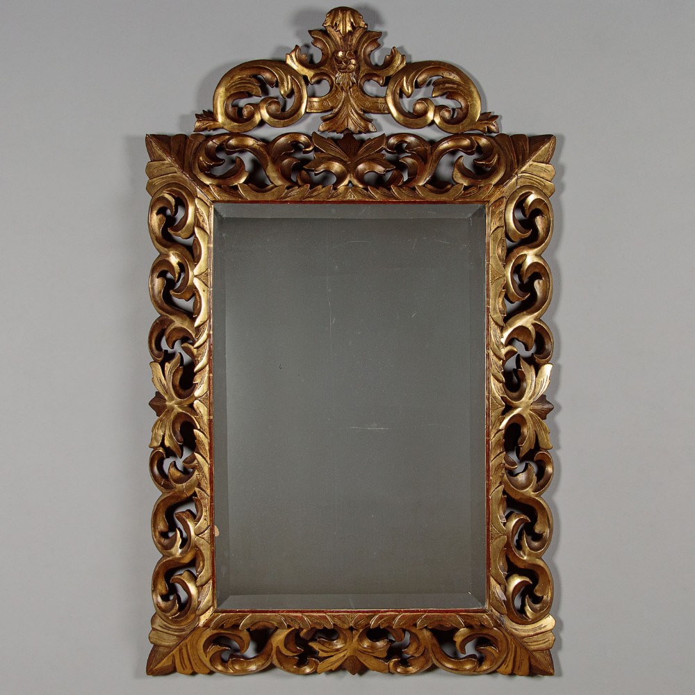 Gilt Frame Wall Mirror c.1890