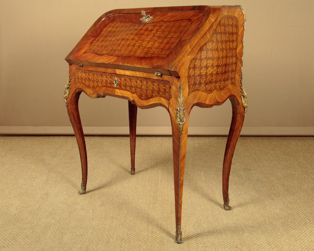 Parquetry Writing Bureau by Tahan of Paris c.1870