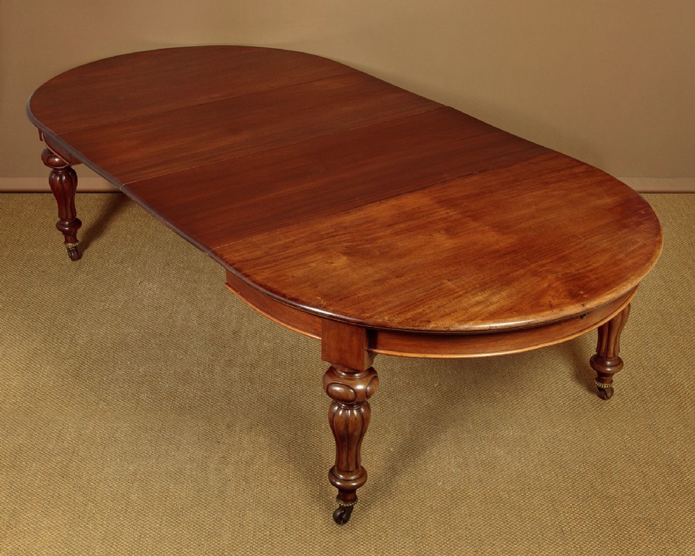 Large Extending Mahogany Dining Table c.1860