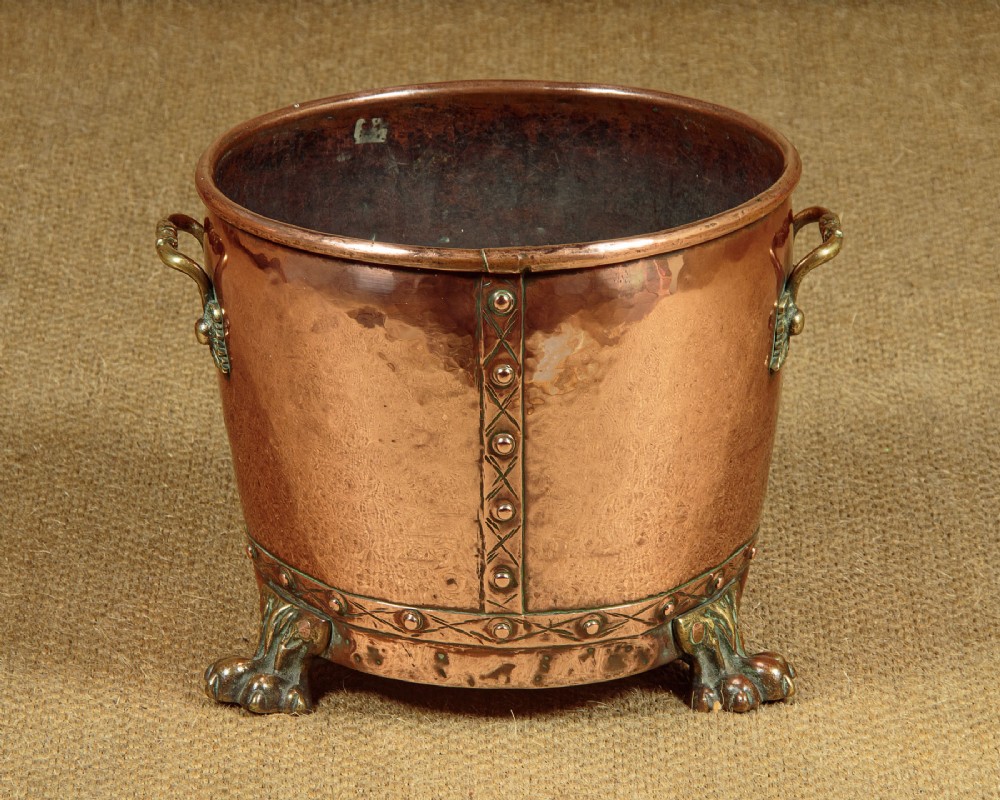 Copper Coal Bucket c.1860