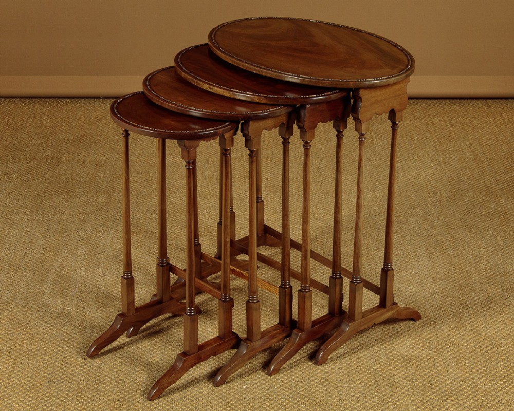Mahogany Quartetto Nest of Tables c.1920