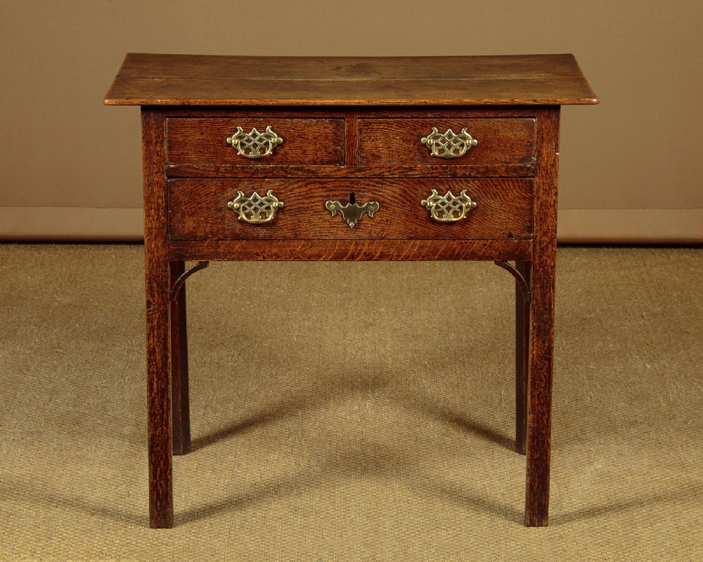 Georgian Oak Lowboy c.1800