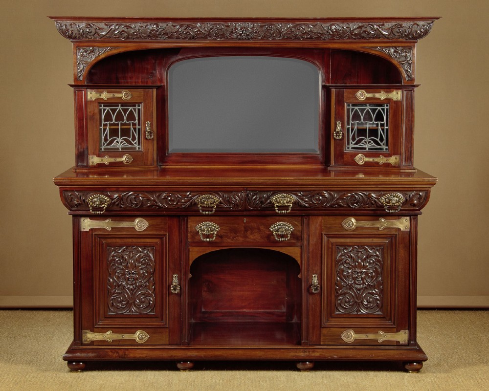 Large Arts & Crafts Sideboard c.1890