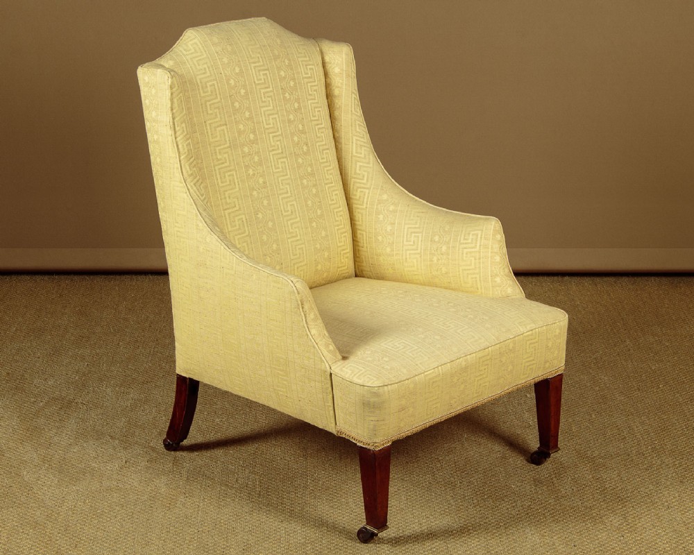 Low Edwardian Armchair c.1910
