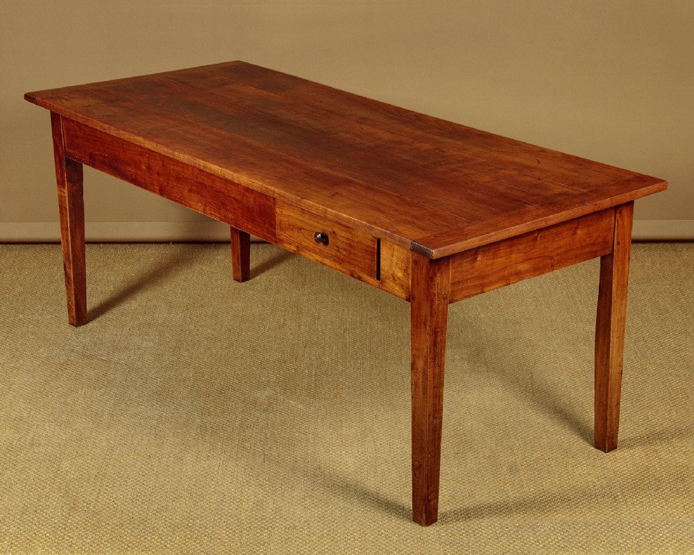 Cherrywood Kitchen Dining Table c.1840