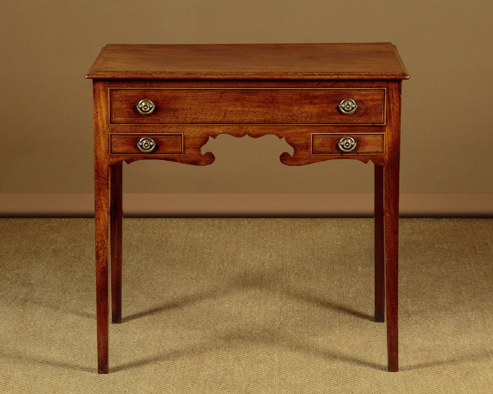 George III Mahogany Lowboy c.1800