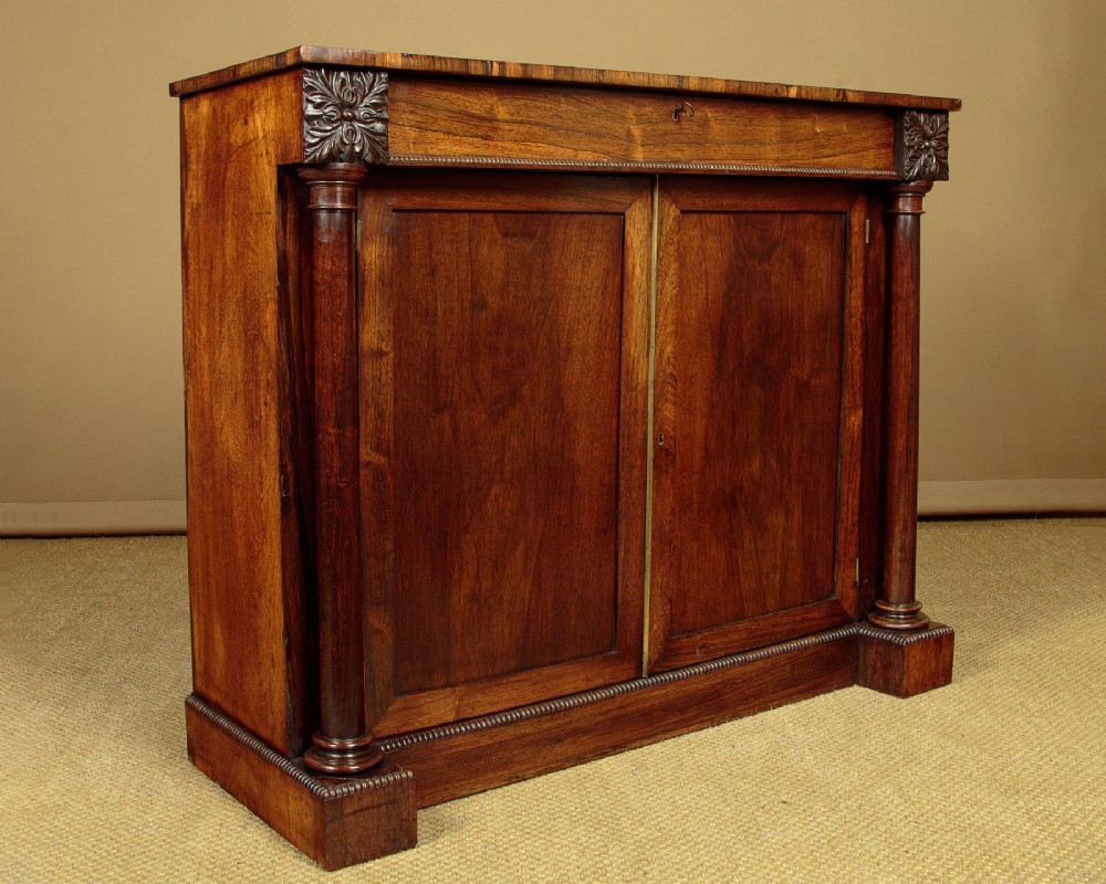 Rosewood Chiffonier Side Cabinet c.1830