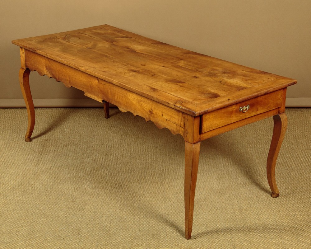 Cherrywood Kitchen Dining Table c.1820