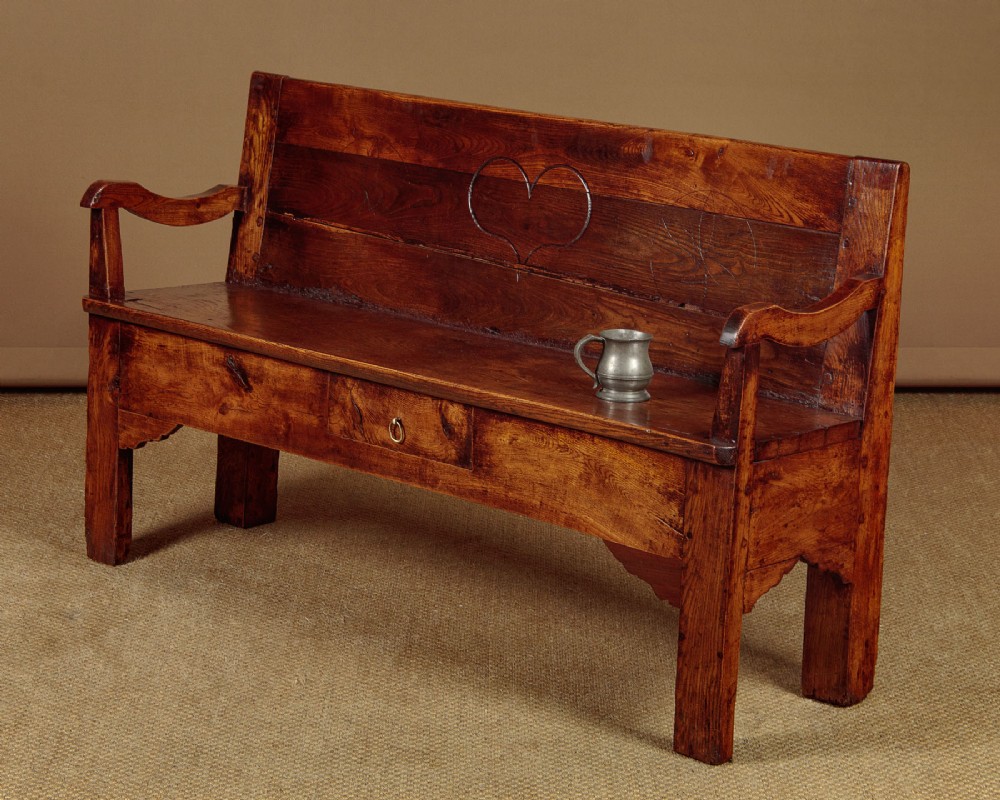 Small Elm Bench c.1820