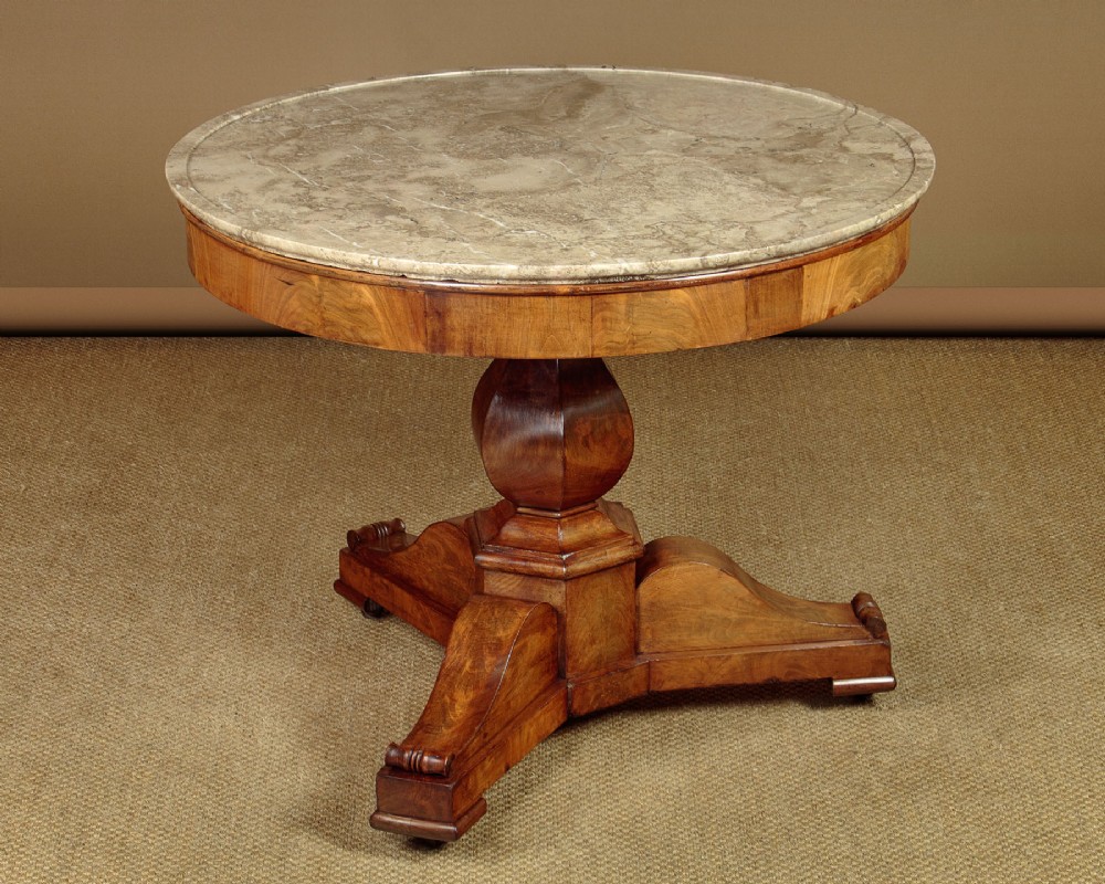 Marble Top Gueridon Centre Table c.1860