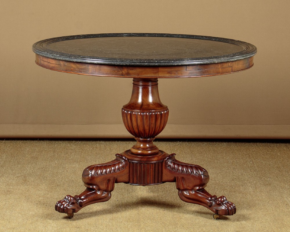 Marble Top Gueridon Centre Table c.1830