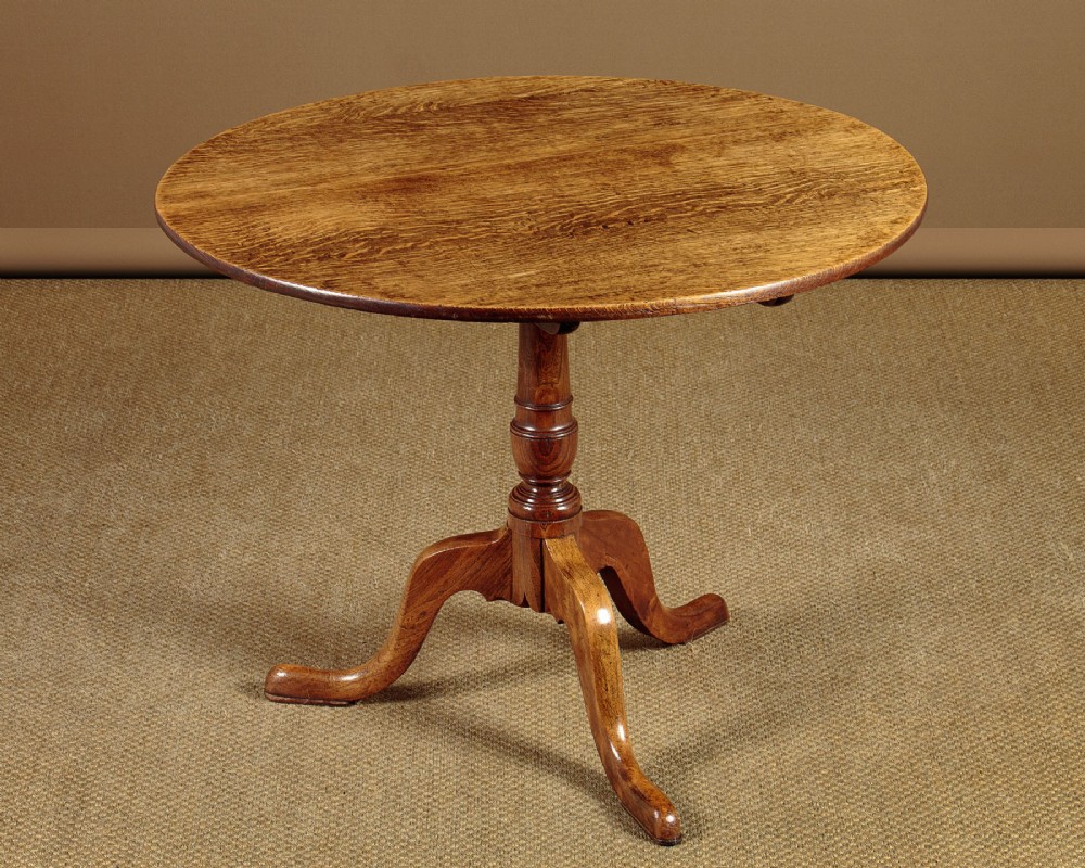 Oak Tripod Supper Table c.1800