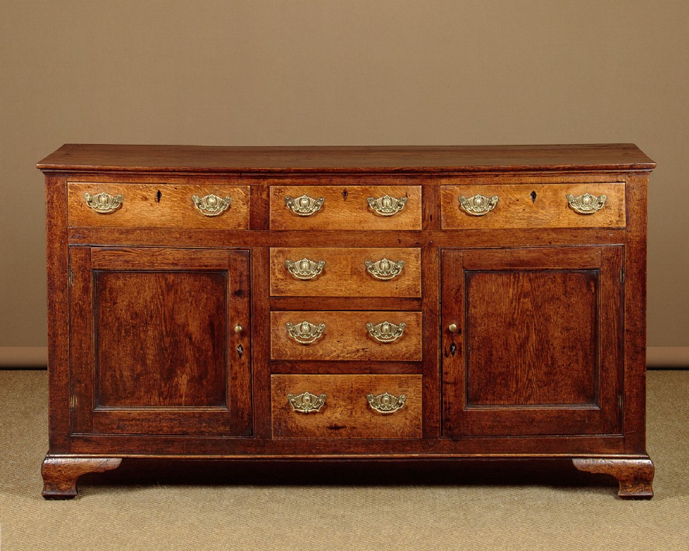 Welsh Oak Dresser Base c.1810
