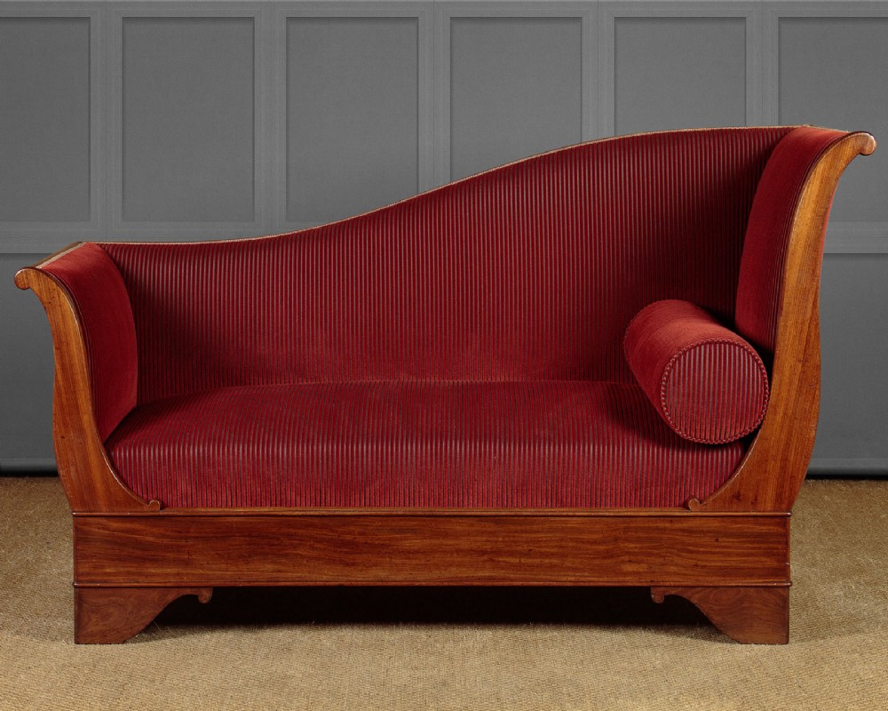 Short Mahogany Couch c.1830
