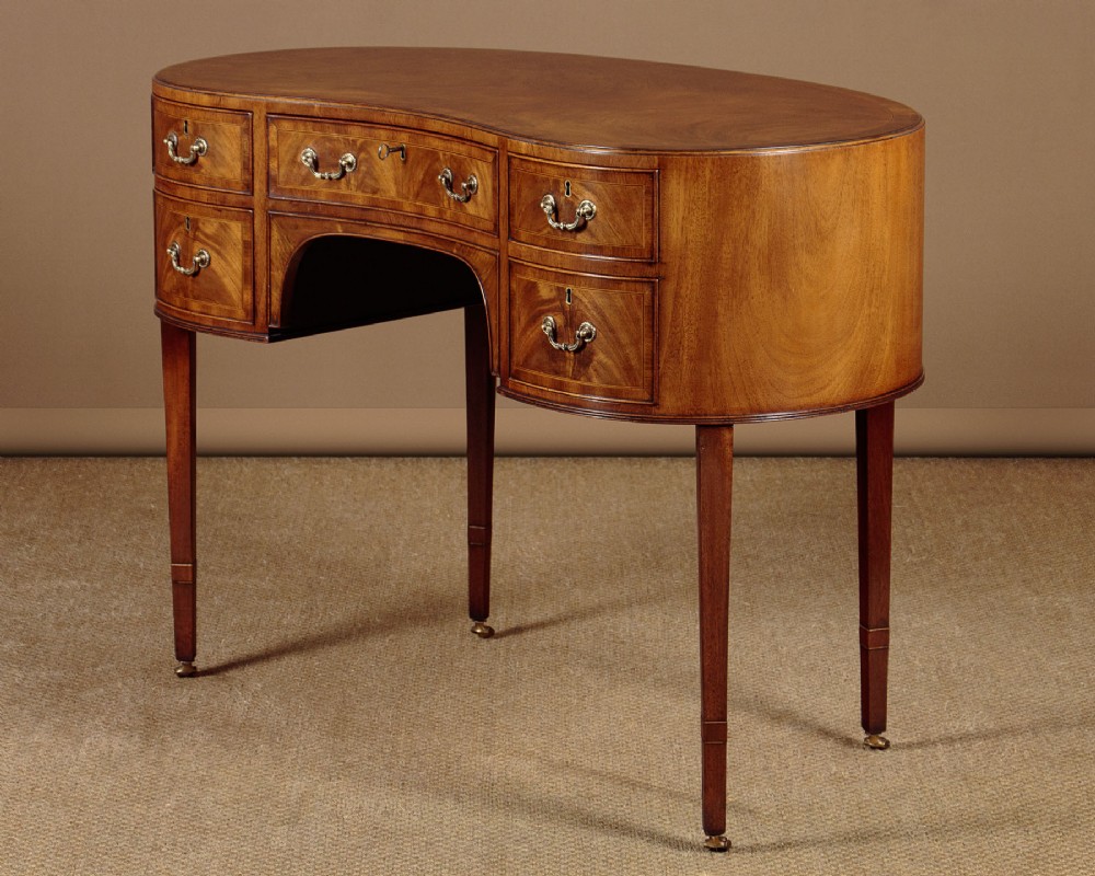 Kidney Shape Writing Table c.1930