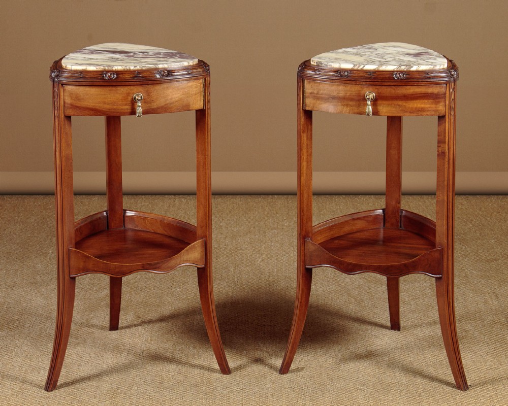 Pair of Art Deco Lamp Tables c.1930