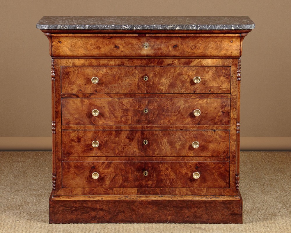 Small Walnut Commode c.1830