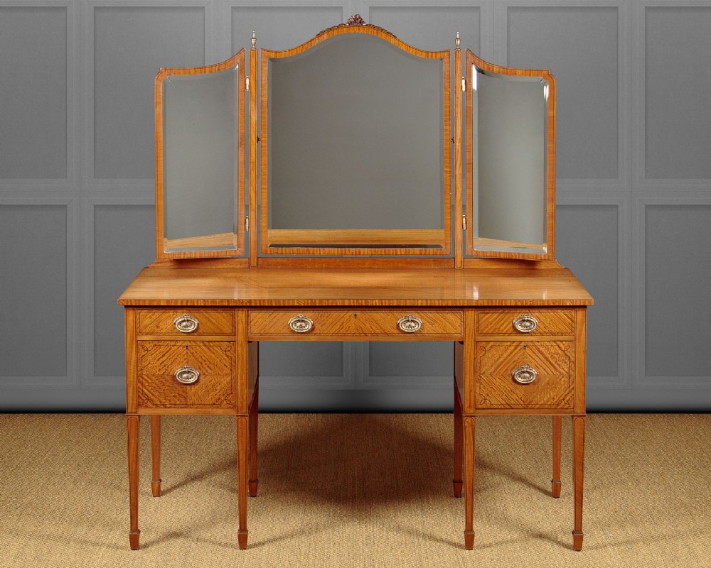 Satinwood Dressing Table c.1910