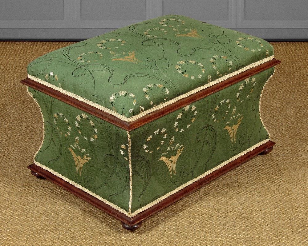Art Nouveau Ottoman Stool c.1880