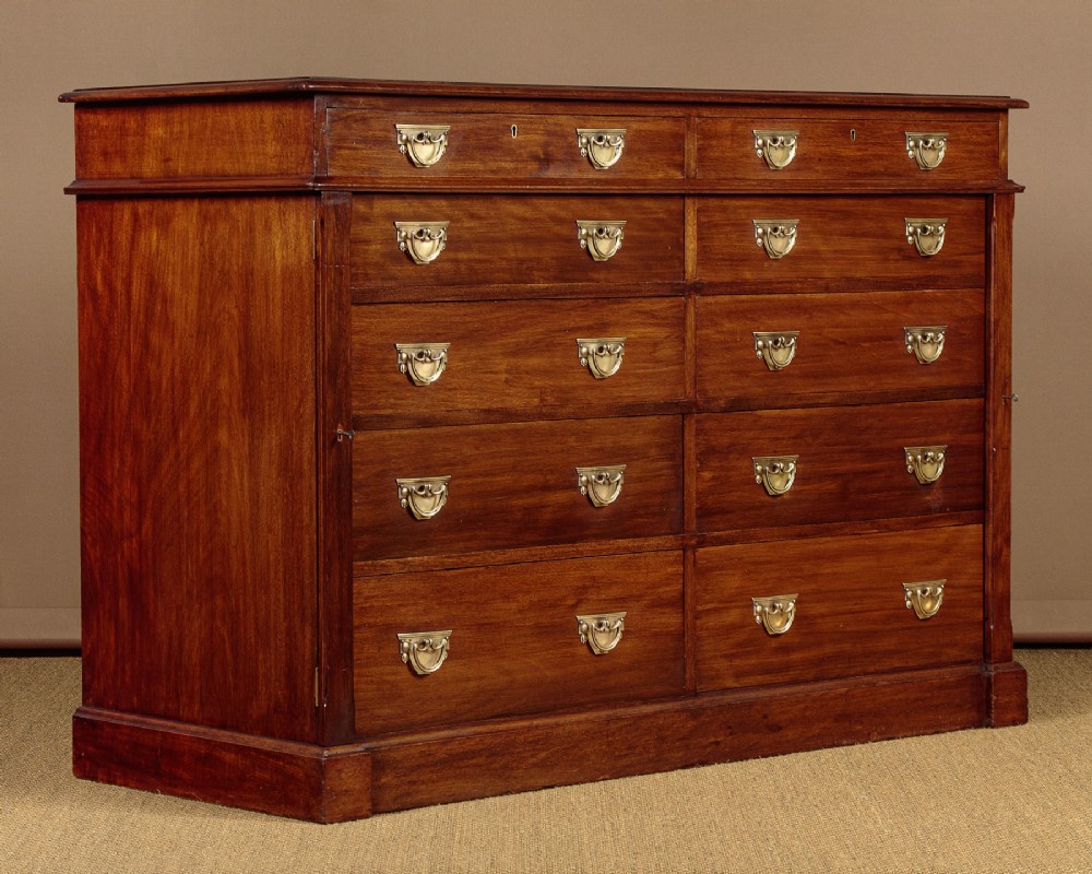 Mahogany Double Chest of Drawers c.1910