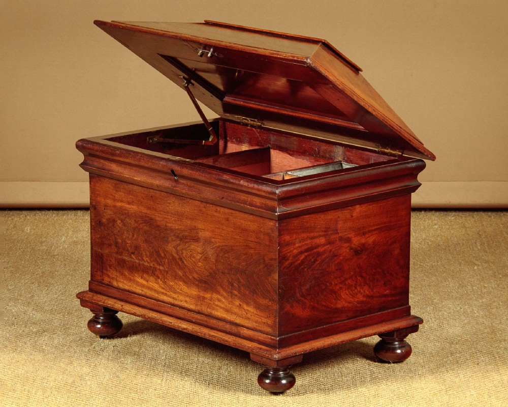 Large Mahogany Cellarette c.1830