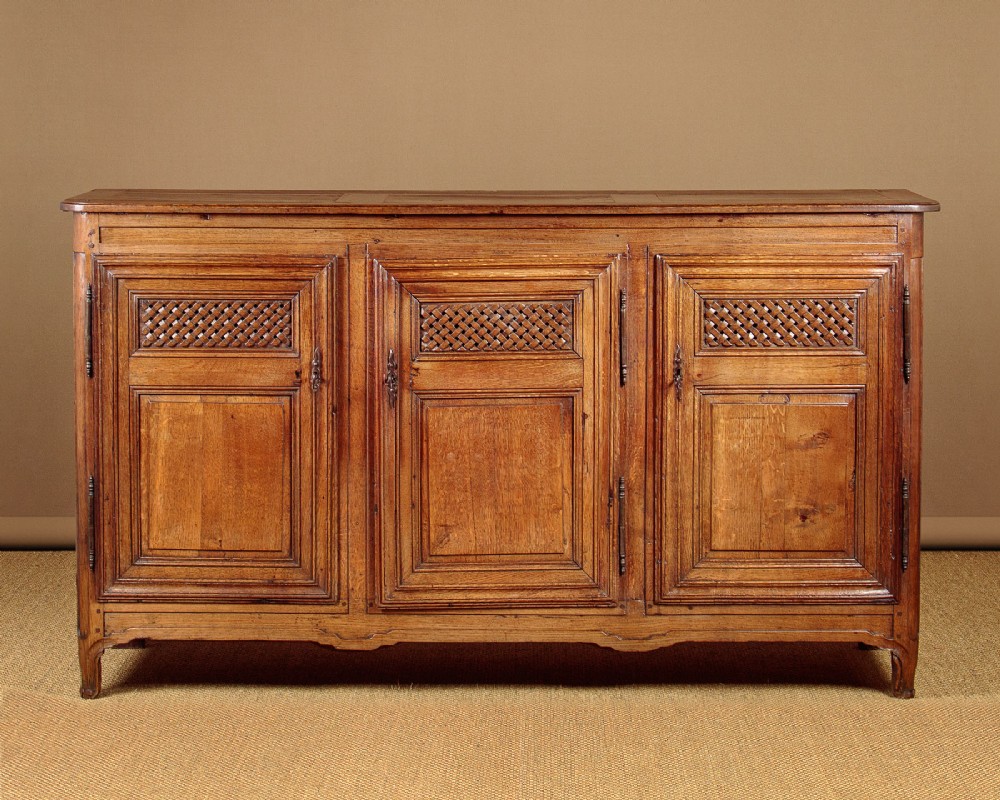 French Oak Dresser Base c.1790