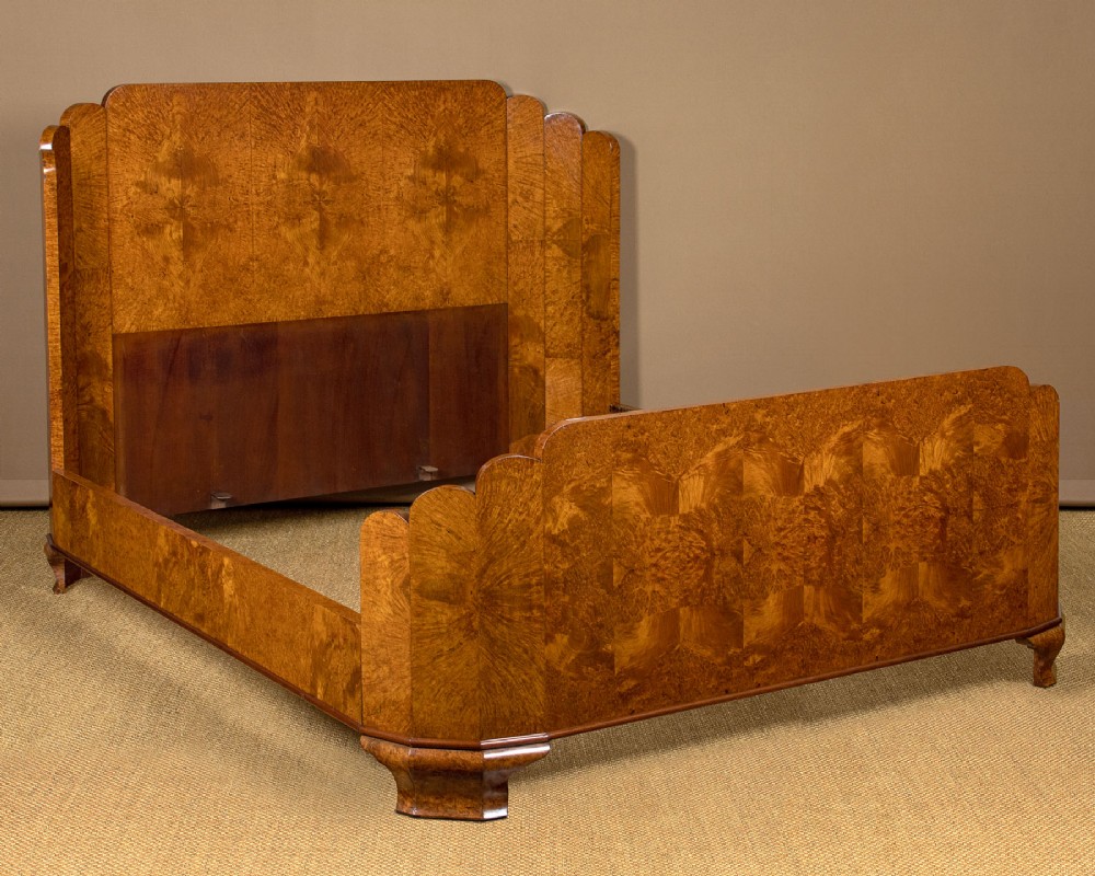 Art Deco Double Bed c.1930