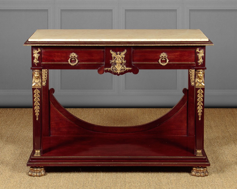 French Empire Style Console Table c.1930
