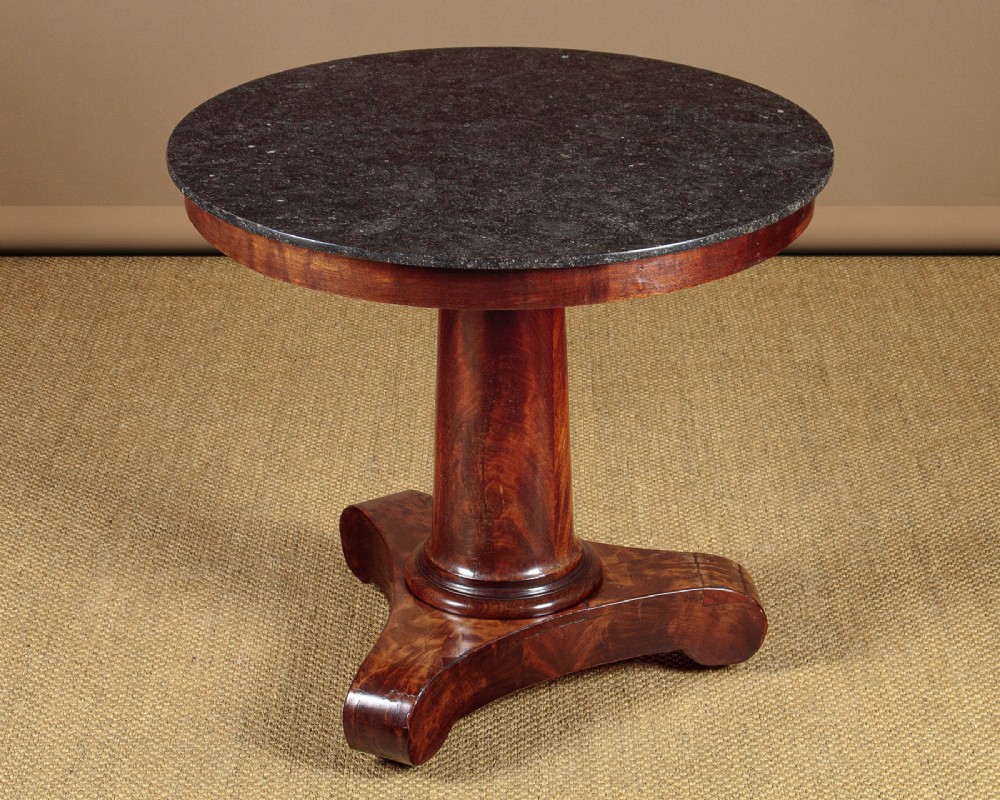 Small Marble Top Gueridon Centre Table c.1830