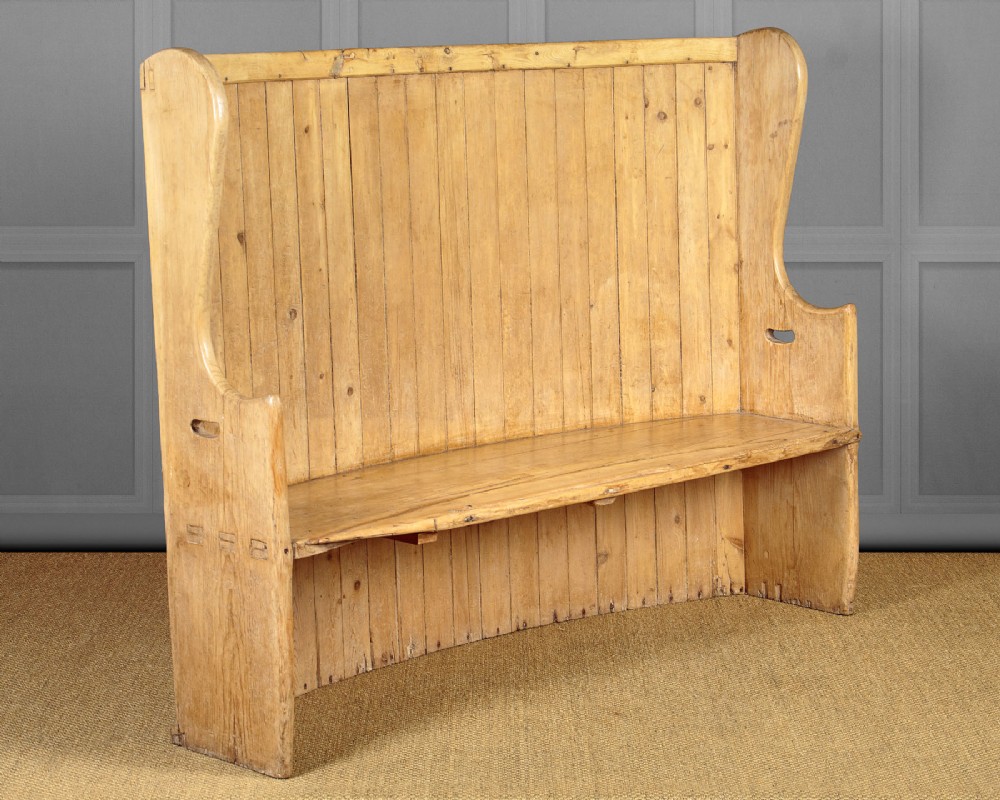 High Back Pine Settle c.1850