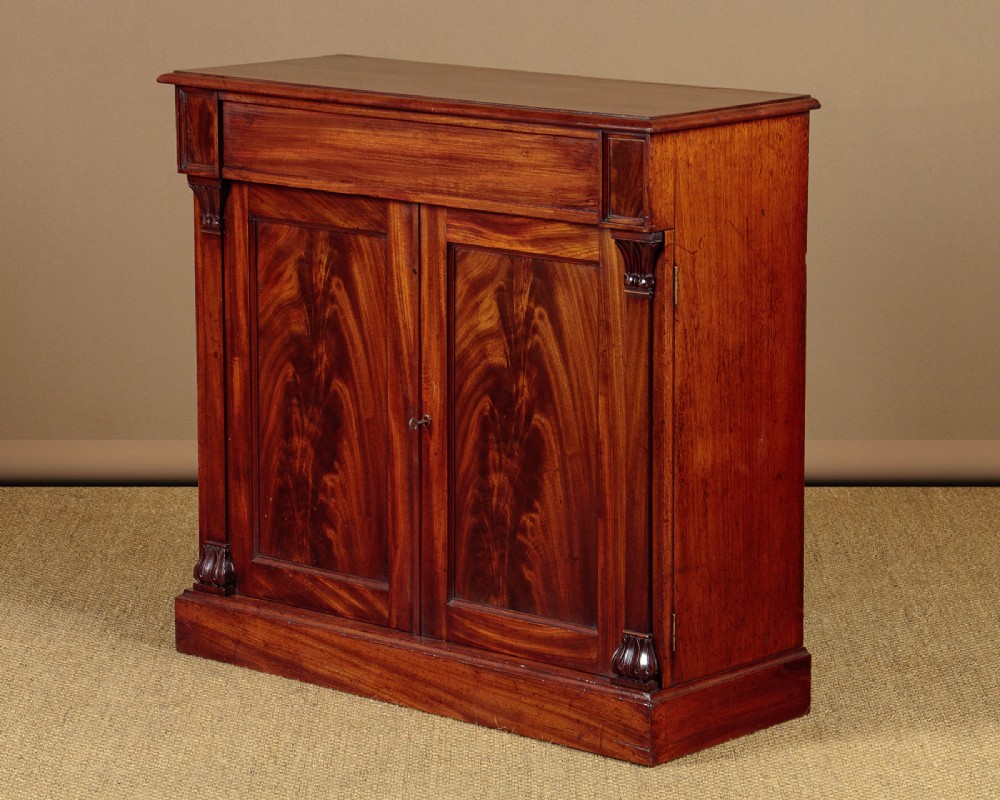 William IV Mahogany Chiffonier Side Cabinet c.1835