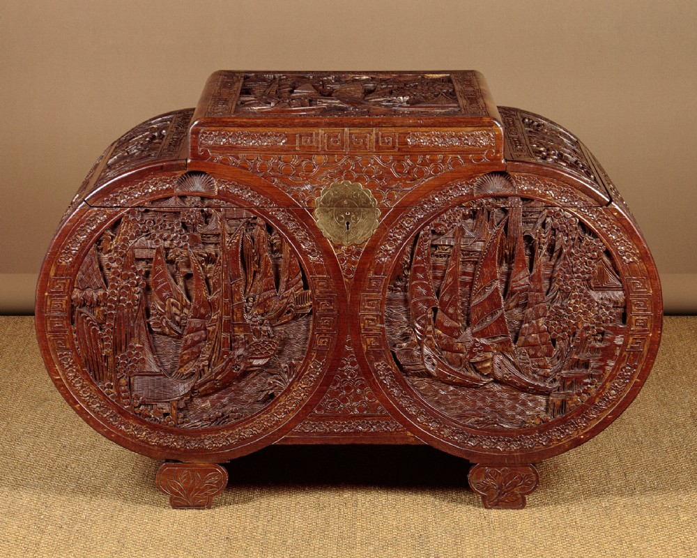 Oriental Camphorwood Chest c.1930