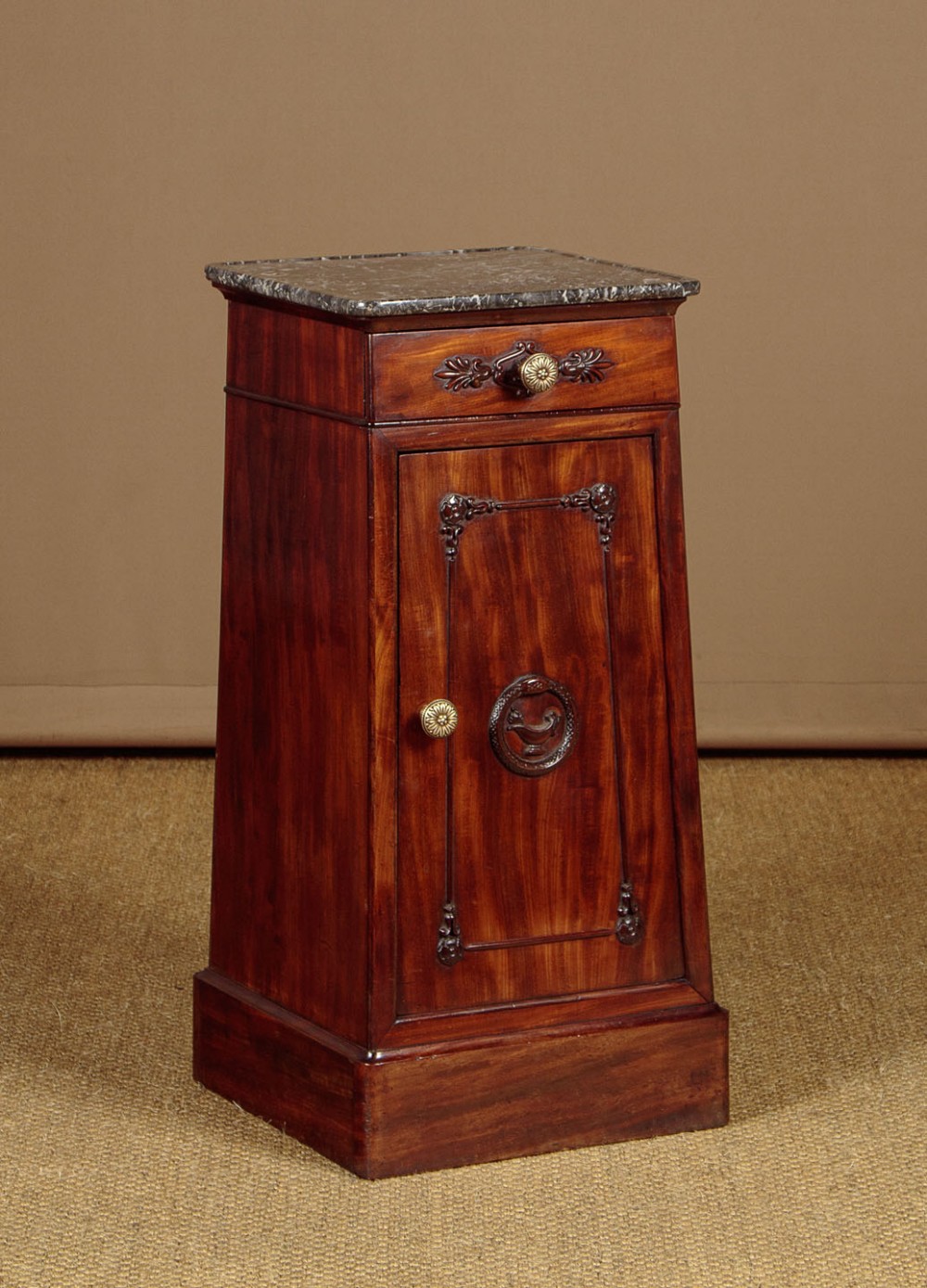 French Empire Pedestal Cabinet c.1830