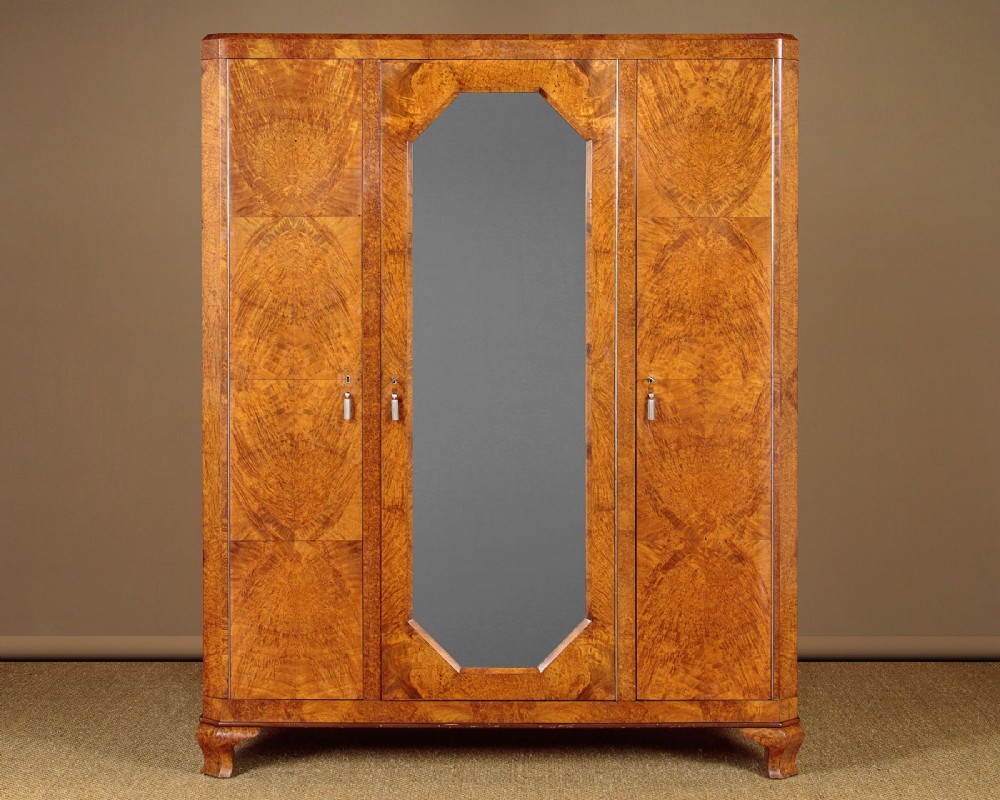 Art Deco Wardrobe c.1930
