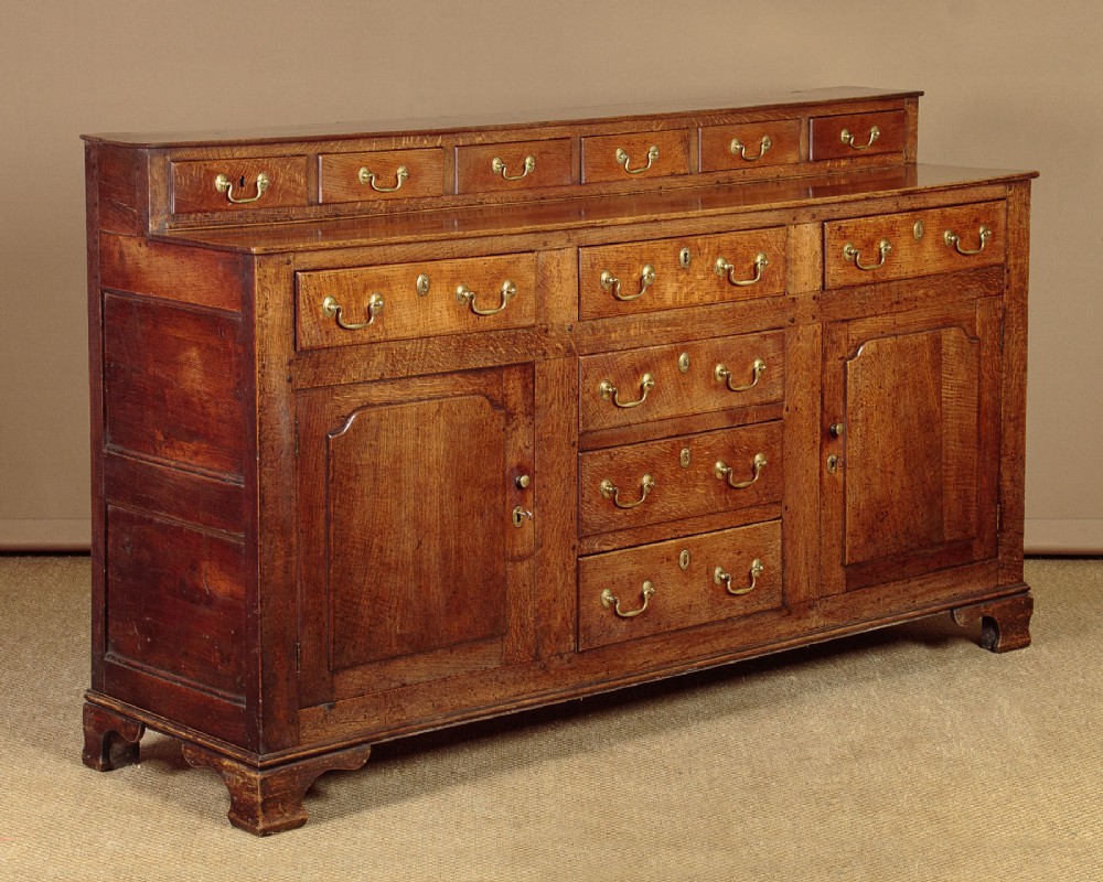 Welsh Dresser Base with Spice Drawers c.1770