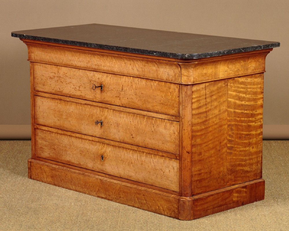 Maple & Marble Top Commode c.1830