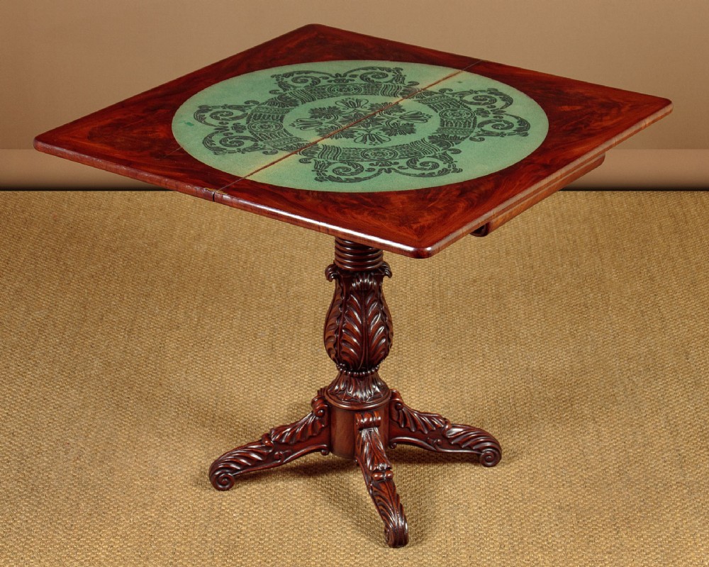 Fold Over Games Table c.1830