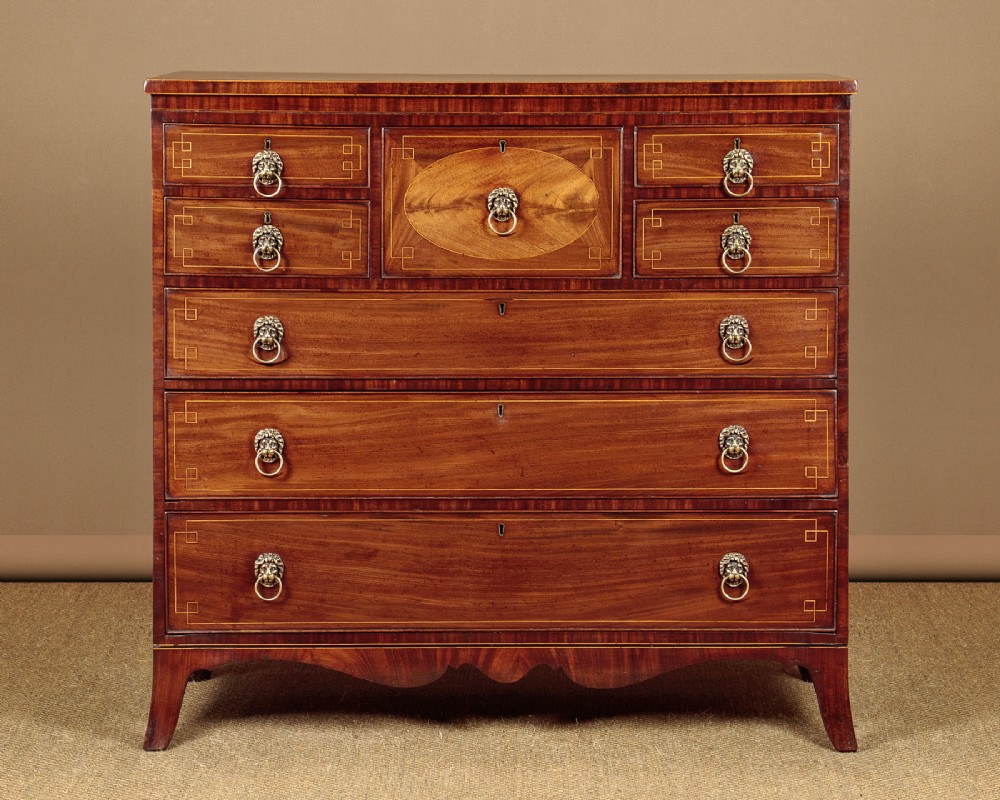 Mahogany Chest of Drawers c.1800