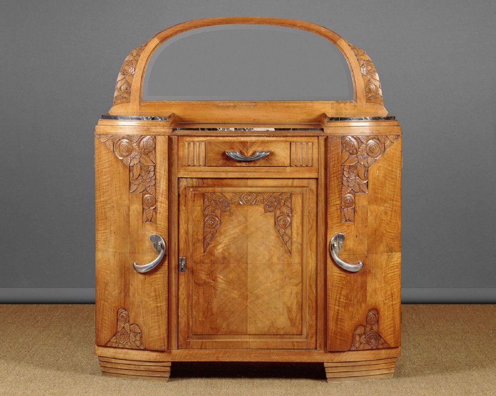 Small Art Deco Sideboard c.1930