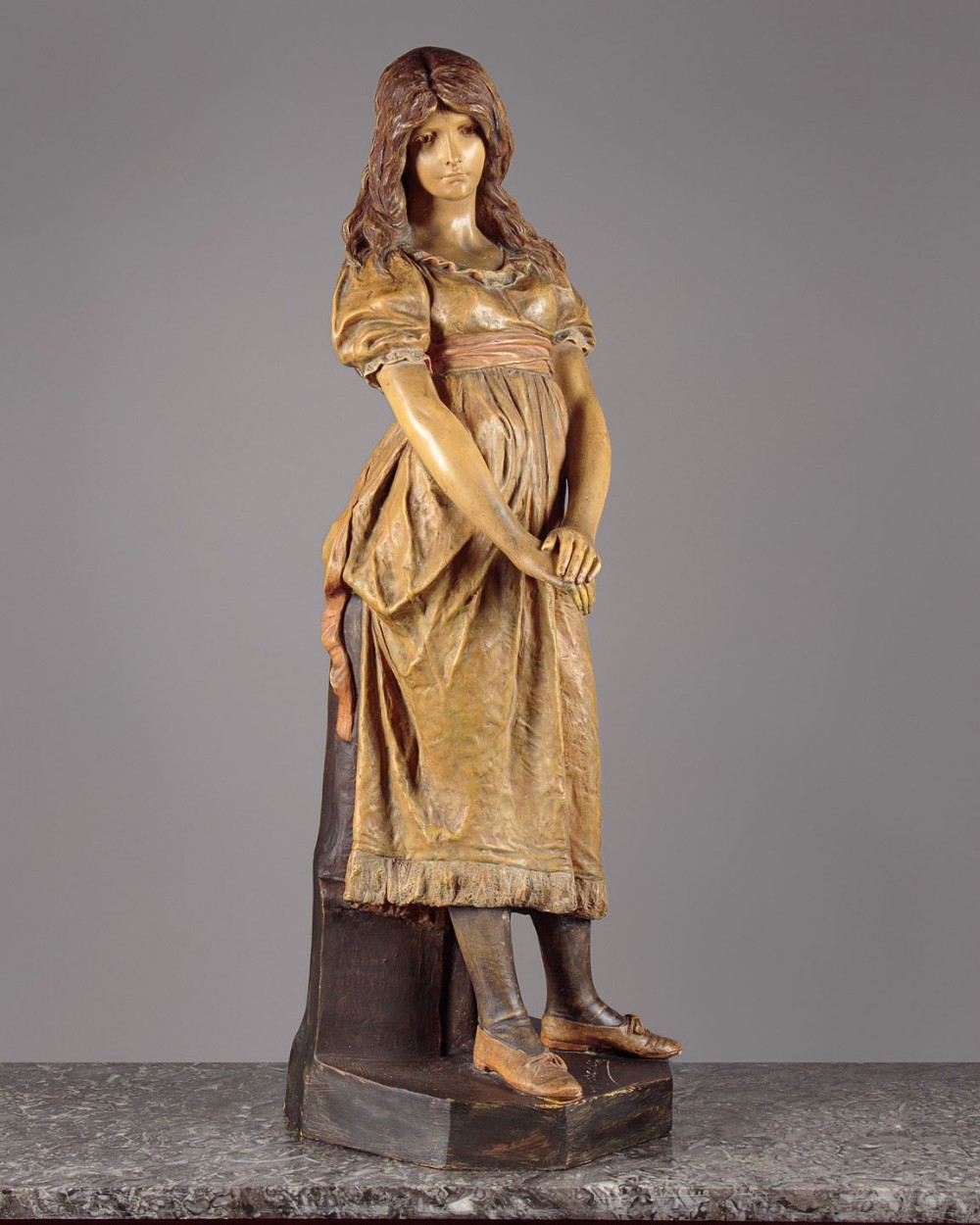 Large Terracotta Figure by Goldscheider c.1900