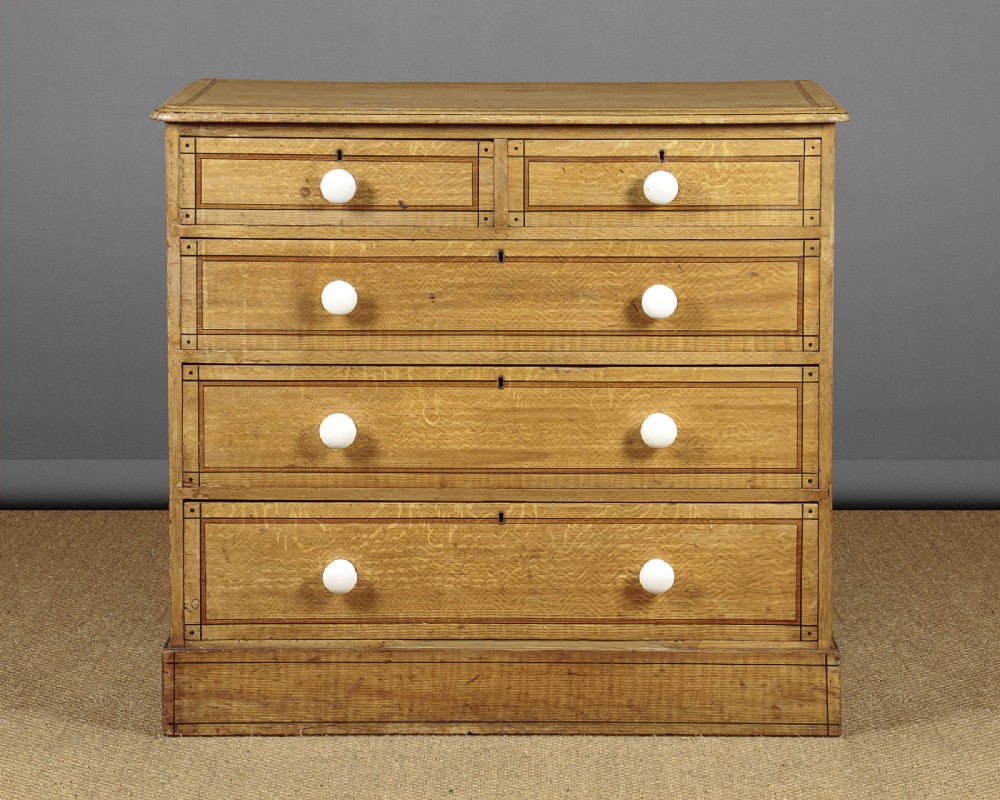 Painted Pine Chest of Drawers c.1860