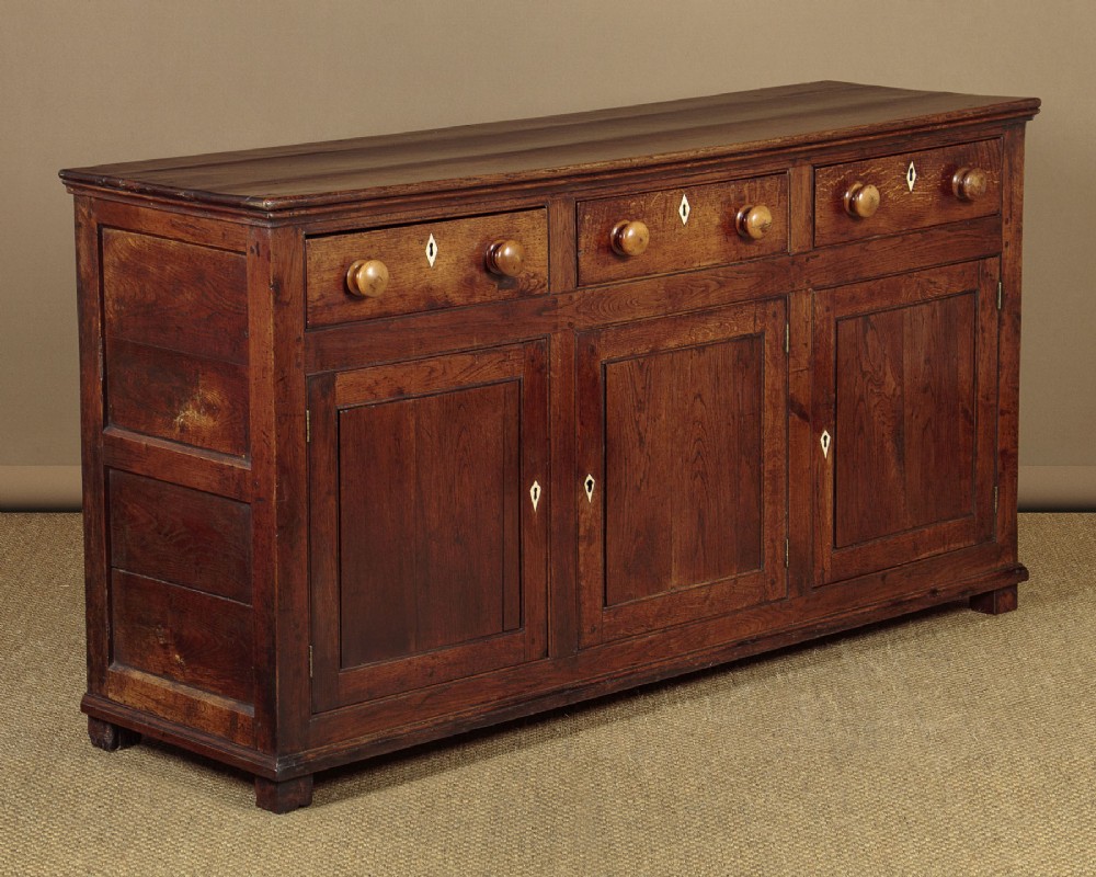 Oak Welsh Dresser Base c.1800