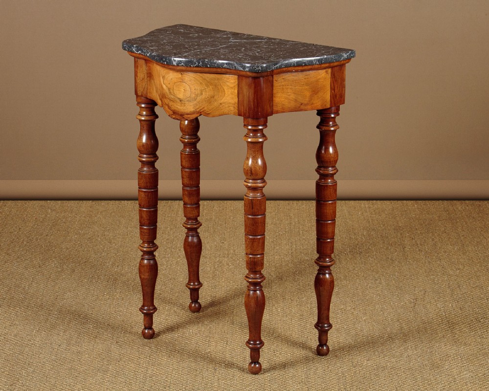 Small Marble Top Console Table c.1880