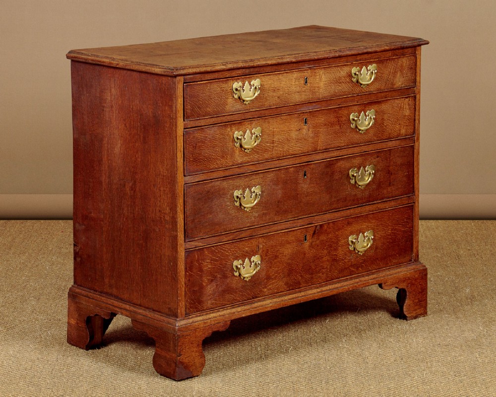 Small Georgian Oak Chest of Drawers c.1800