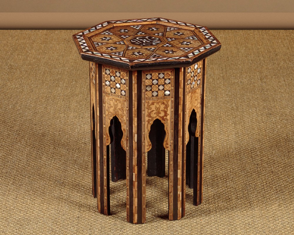 Liberty & Co. Pearl Inlaid Occasional Table c.1910