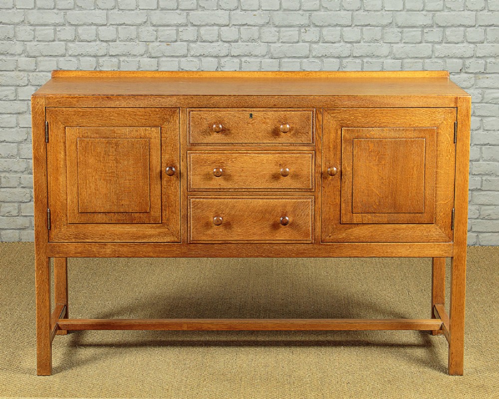 Small Oak Sideboard by Heals c.1930